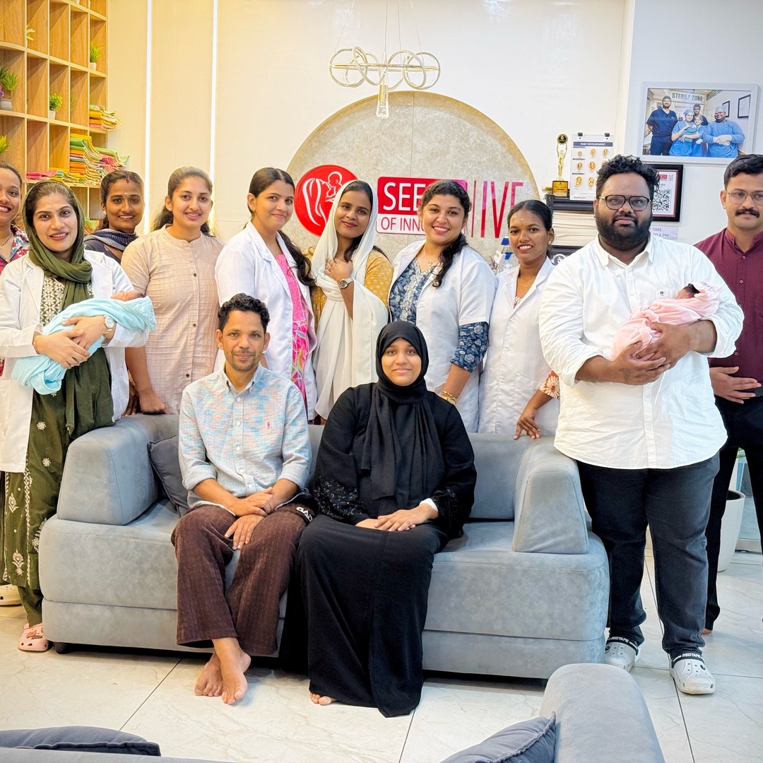 HomeIVF family ready to take their newborn baby home after IVF care